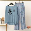 New Printed Night Suit With Trousers For Women - Image 8