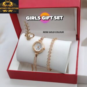 GIRLS STONE UP DOWN ADDJASTABIL JEWELRY WATCH ⌚