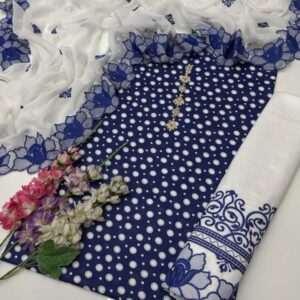 Demanding Article | Stuff lawn Cotton | Digita printed Polka ✅ 2