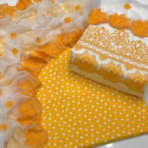 Demanding Article | Stuff lawn Cotton | Digita printed Polka ✅ 7