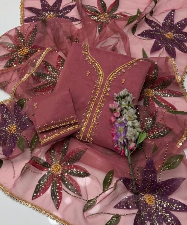 Heavy Handmade Paint Brush Eid Collection - Image 6