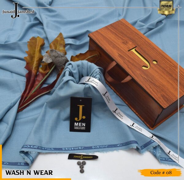 Alhamdulilah In Stock: J. Junaid Jamshed Four Season Super Fine Wash & Wear Suiting - Image 2