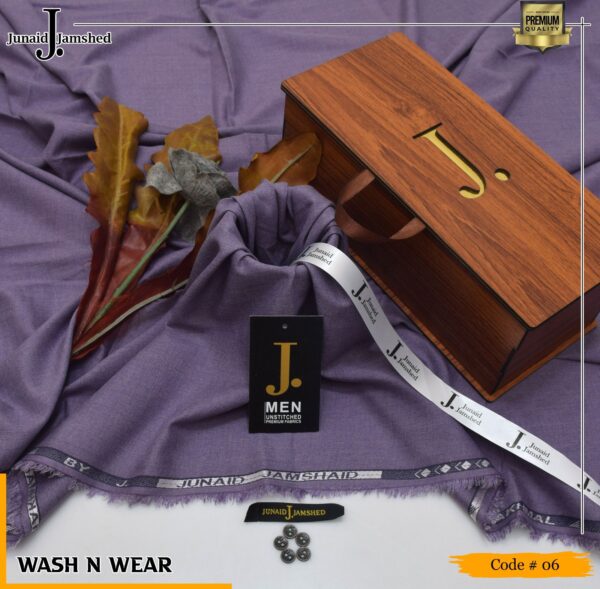 Alhamdulilah In Stock: J. Junaid Jamshed Four Season Super Fine Wash & Wear Suiting - Image 6