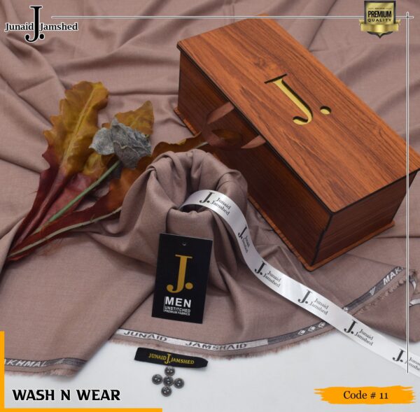 Alhamdulilah In Stock: J. Junaid Jamshed Four Season Super Fine Wash & Wear Suiting - Image 10