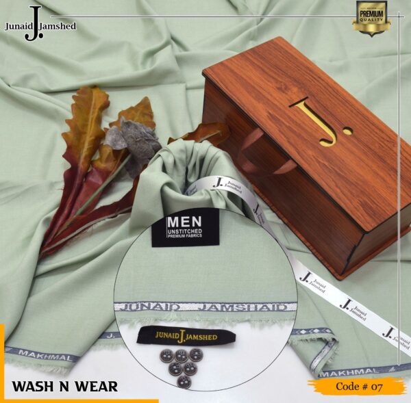 Alhamdulilah In Stock: J. Junaid Jamshed Four Season Super Fine Wash & Wear Suiting - Image 9