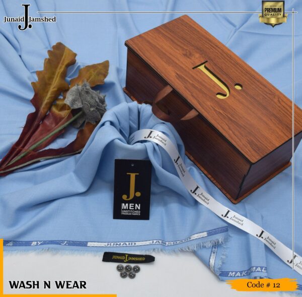 Alhamdulilah In Stock: J. Junaid Jamshed Four Season Super Fine Wash & Wear Suiting - Image 8