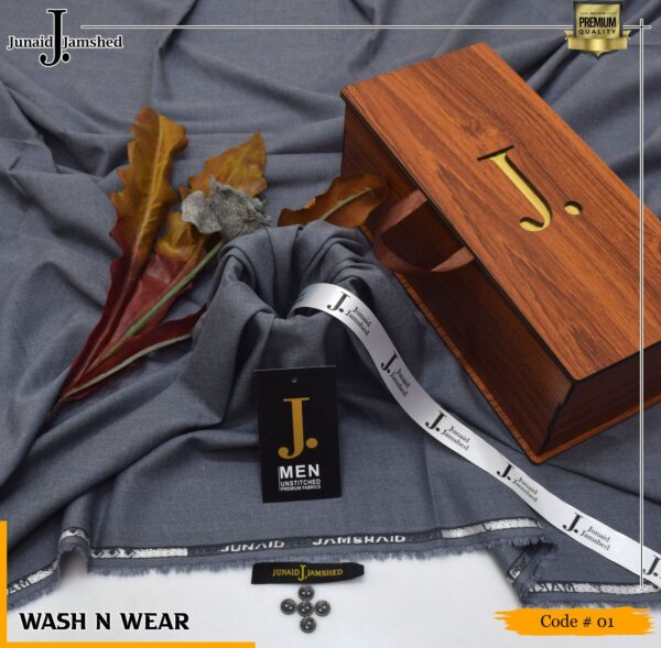 Alhamdulilah In Stock: J. Junaid Jamshed Four Season Super Fine Wash & Wear Suiting