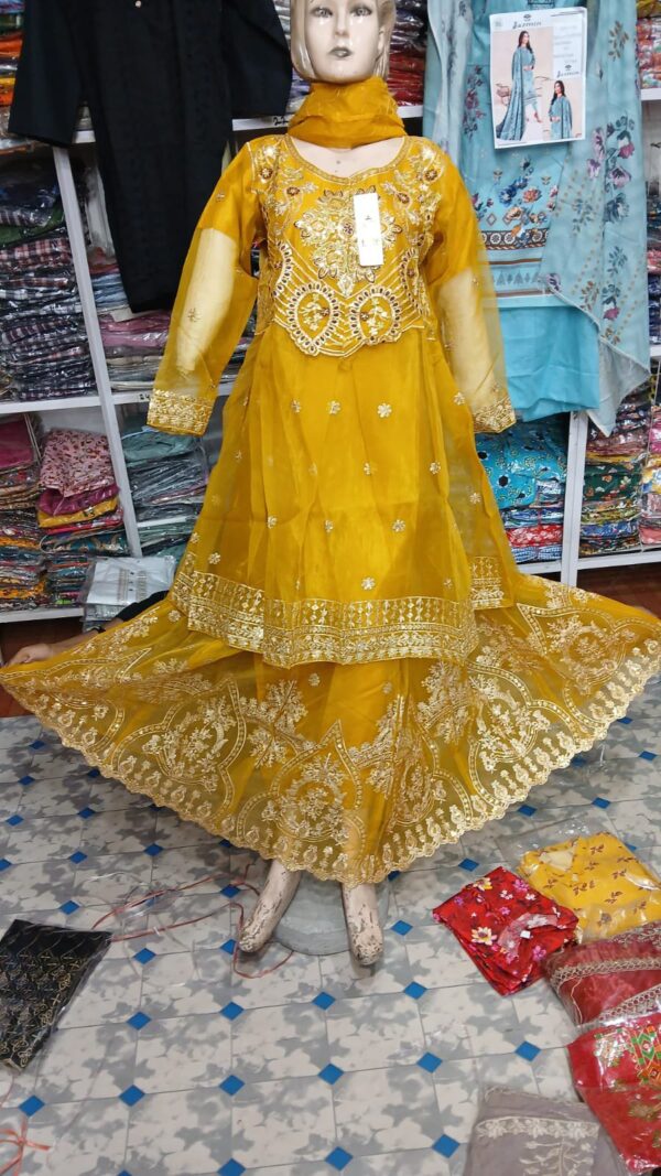 Elegant Fancy Lehenga 3-Piece Set – Premium Cotton for a Stunning Traditional Look - Image 7