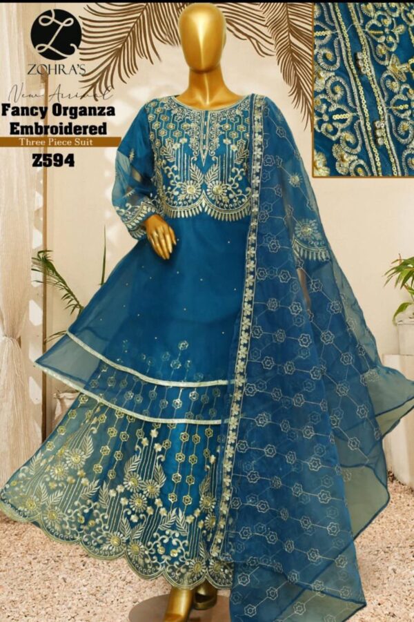 Elegant Fancy Lehenga 3-Piece Set – Premium Cotton for a Stunning Traditional Look - Image 8