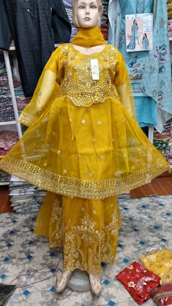 Elegant Fancy Lehenga 3-Piece Set – Premium Cotton for a Stunning Traditional Look - Image 4