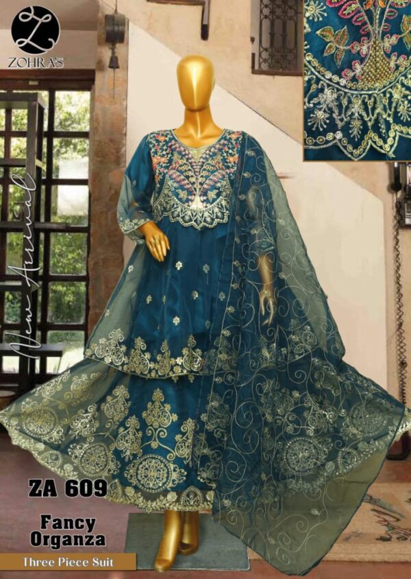 Elegant Fancy Lehenga 3-Piece Set – Premium Cotton for a Stunning Traditional Look - Image 9