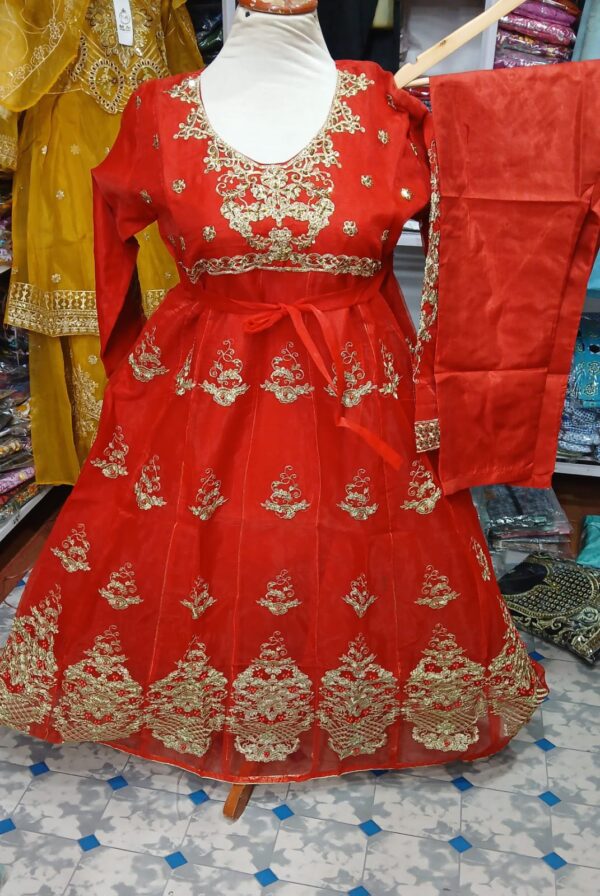 Trendy Maxi 2-Piece Suit – Premium Cotton with Elegant Finish - Image 7