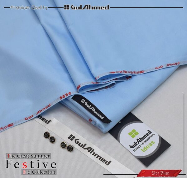 Premium Oxford Suiting by Ideas by GulAhmed – Summer Collection 2025