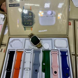 S10 10+1 Smartwatch with Bluetooth Earbuds – Stylish & Feature-Packed
