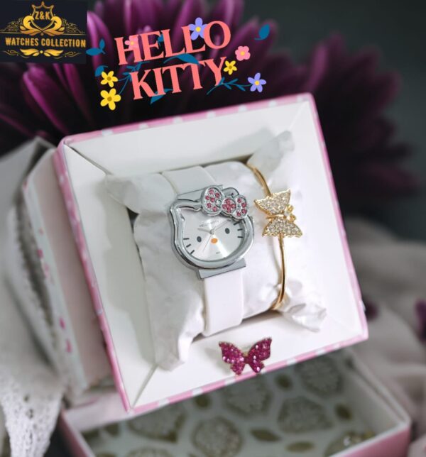 Z&K Hello Kitty Girls’ Watch Gift Set – Charming & Affordable - Image 4