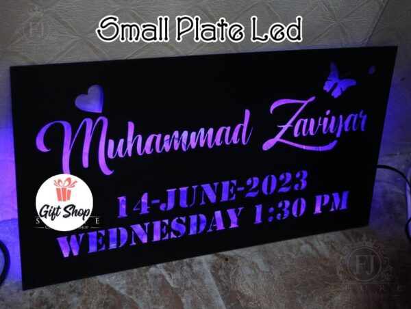 Personalized Name Wall Frame – Brighten Your Space with Custom Style - Image 3