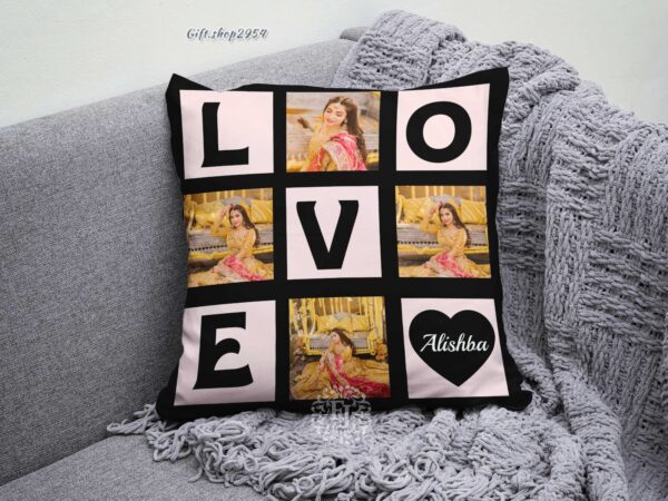 Personalized Canvas Pillow with Filling – Perfect Customized Comfort - Image 10