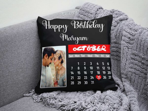 Personalized Canvas Pillow with Filling – Perfect Customized Comfort - Image 24