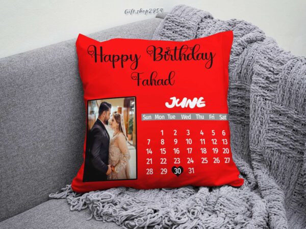 Personalized Canvas Pillow with Filling – Perfect Customized Comfort - Image 7