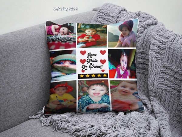 Personalized Canvas Pillow with Filling – Perfect Customized Comfort - Image 13