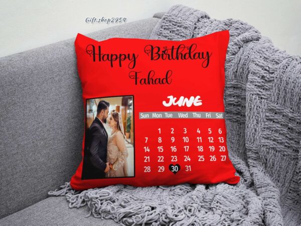 Personalized Canvas Pillow with Filling – Perfect Customized Comfort - Image 6