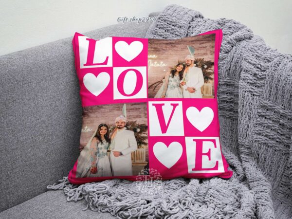 Personalized Canvas Pillow with Filling – Perfect Customized Comfort - Image 25