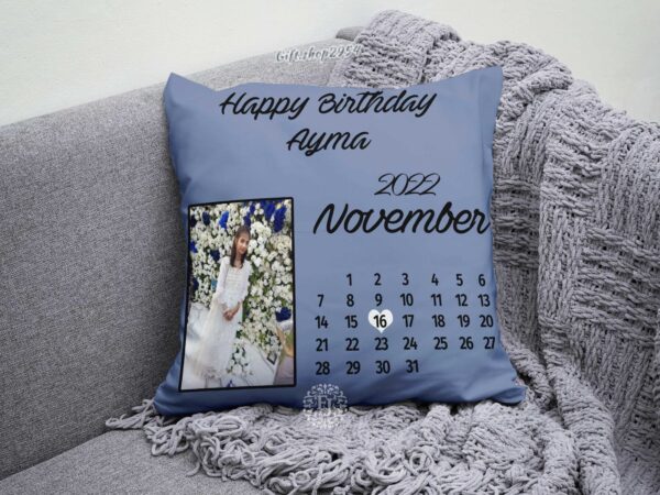 Personalized Canvas Pillow with Filling – Perfect Customized Comfort - Image 8