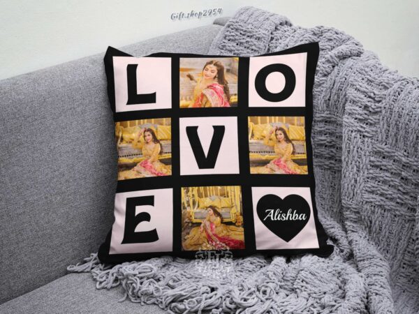 Personalized Canvas Pillow with Filling – Perfect Customized Comfort - Image 11
