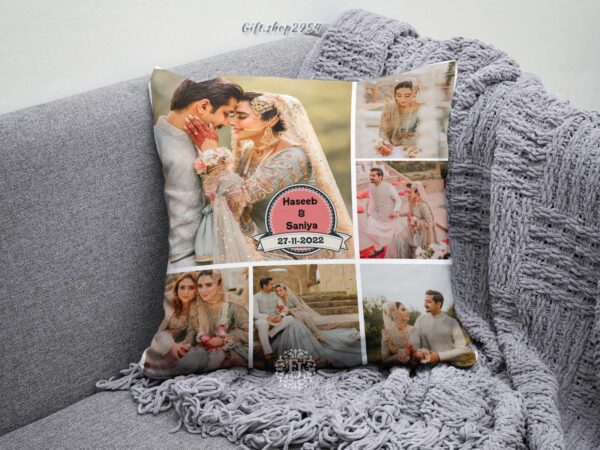 Personalized Canvas Pillow with Filling – Perfect Customized Comfort - Image 12