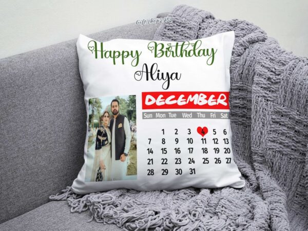 Personalized Canvas Pillow with Filling – Perfect Customized Comfort - Image 16