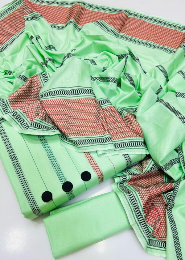 Summer Multani Khaadi Lawn 3-Piece Dress – Comfortable Elegance with Free Delivery - Image 6