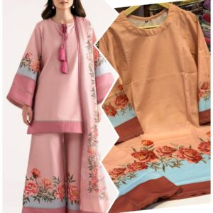 Eid Special Stitched 2-Piece Dress – Pure Swiss Lawn Digital Print Now at 2450