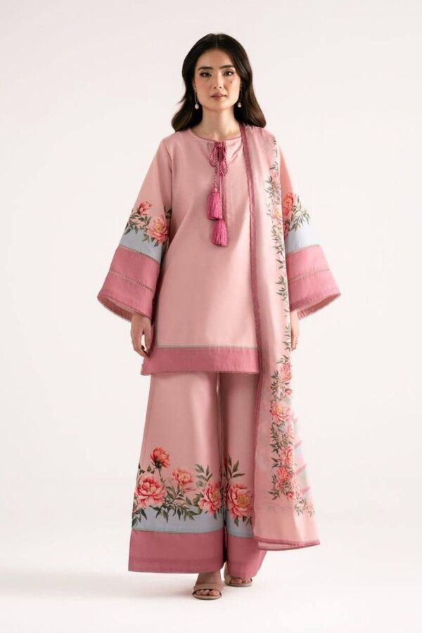 Eid Special Stitched 2-Piece Dress – Pure Swiss Lawn Digital Print Now at 2450 - Image 2
