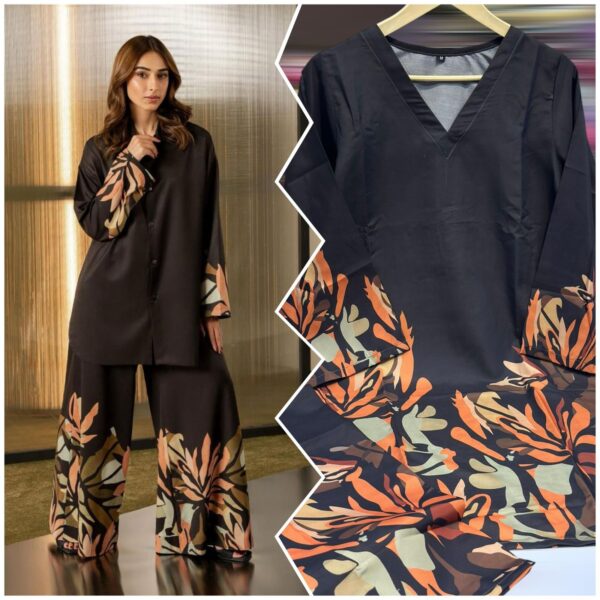 Eid Special Stitched 2-Piece Dress – Pure Swiss Lawn Digital Print Now at 2450 - Image 4
