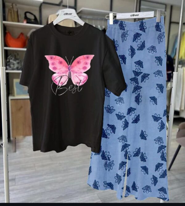 Soft Cotton Jersey Lounge Wear Set – New Prints, Ultimate Comfort at 1399 - Image 3