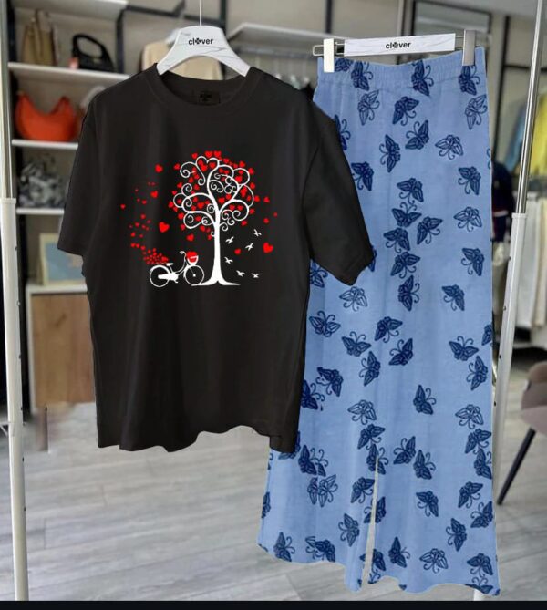 Soft Cotton Jersey Lounge Wear Set – New Prints, Ultimate Comfort at 1399 - Image 7