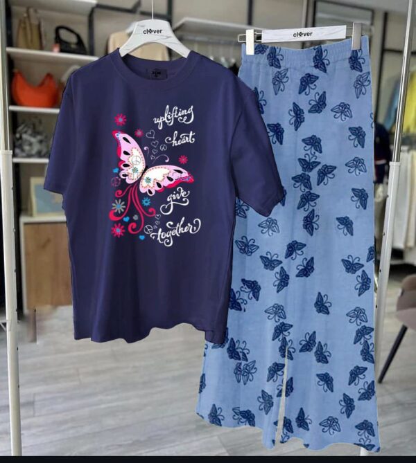 Soft Cotton Jersey Lounge Wear Set – New Prints, Ultimate Comfort at 1399 - Image 11