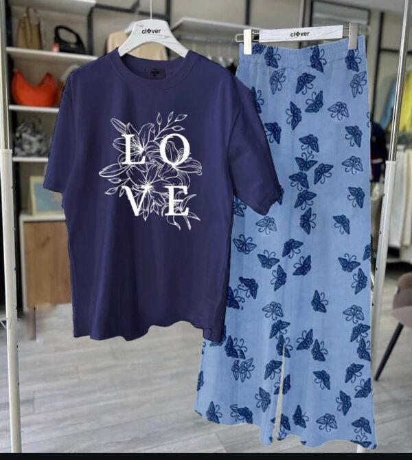 Soft Cotton Jersey Lounge Wear Set – New Prints, Ultimate Comfort at 1399 - Image 2