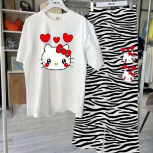 Trendy Cotton Jersey Lounge Wear Set – Soft, Stylish Comfort for Just 1399