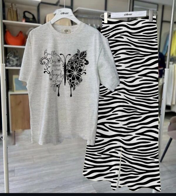 Trendy Cotton Jersey Lounge Wear Set – Soft, Stylish Comfort for Just 1399 - Image 4