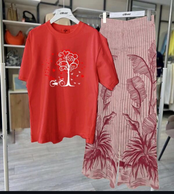 Fresh Cotton Jersey Lounge Wear Set – Comfort Meets Style at Just 1399 - Image 5
