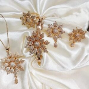 Chic Gold-Plated Locket Set from China – Sophistication for Less