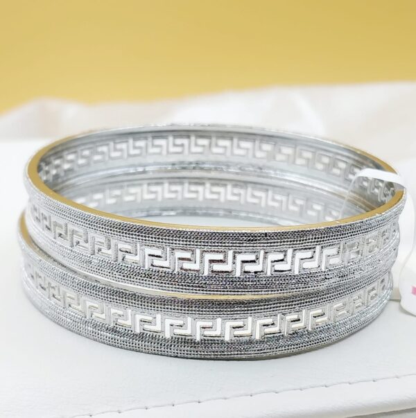 Elegant China Gold-Plated Two-Piece Bangle Set – Perfect Fit & Style - Image 5