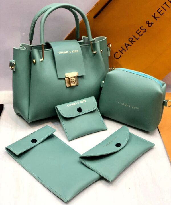 C&K 5-in-1 Lock Style Bag Set – Fashion Meets Functionality - Image 8