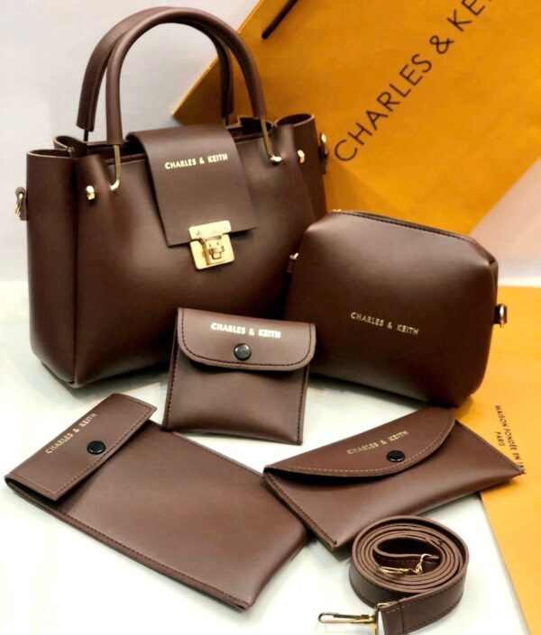 C&K 5-in-1 Lock Style Bag Set – Fashion Meets Functionality - Image 6