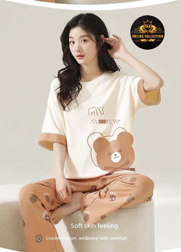 Sleep in Style with Our Printed Jersey Night Suit Collection - Image 8