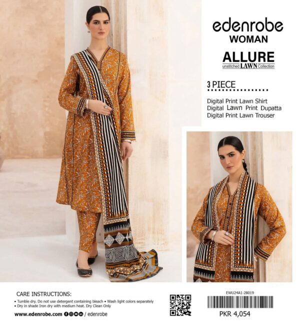 Fresh EdenRobe 2025 Summer Lawn Collection – Vibrant Digital Prints - Image 17