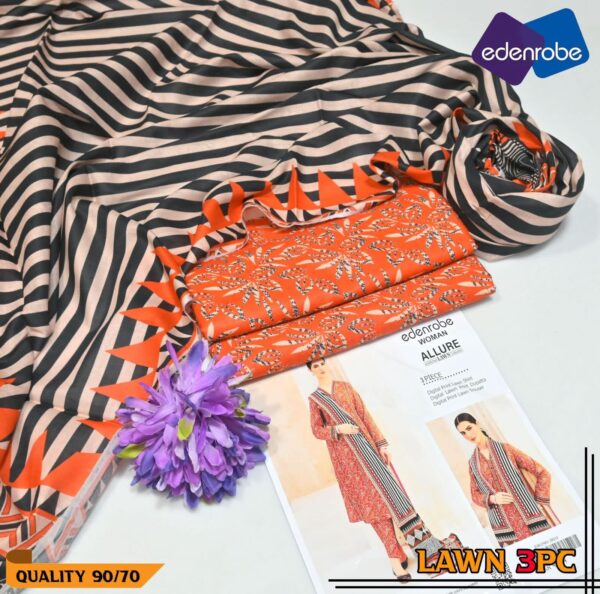 Fresh EdenRobe 2025 Summer Lawn Collection – Vibrant Digital Prints