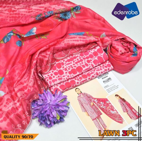 Fresh EdenRobe 2025 Summer Lawn Collection – Vibrant Digital Prints - Image 4