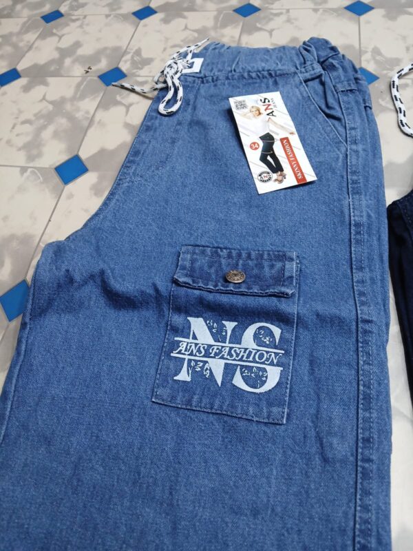 Stylish Denim Cargo Pants Set – Perfect Fit for Quality Lovers - Image 2